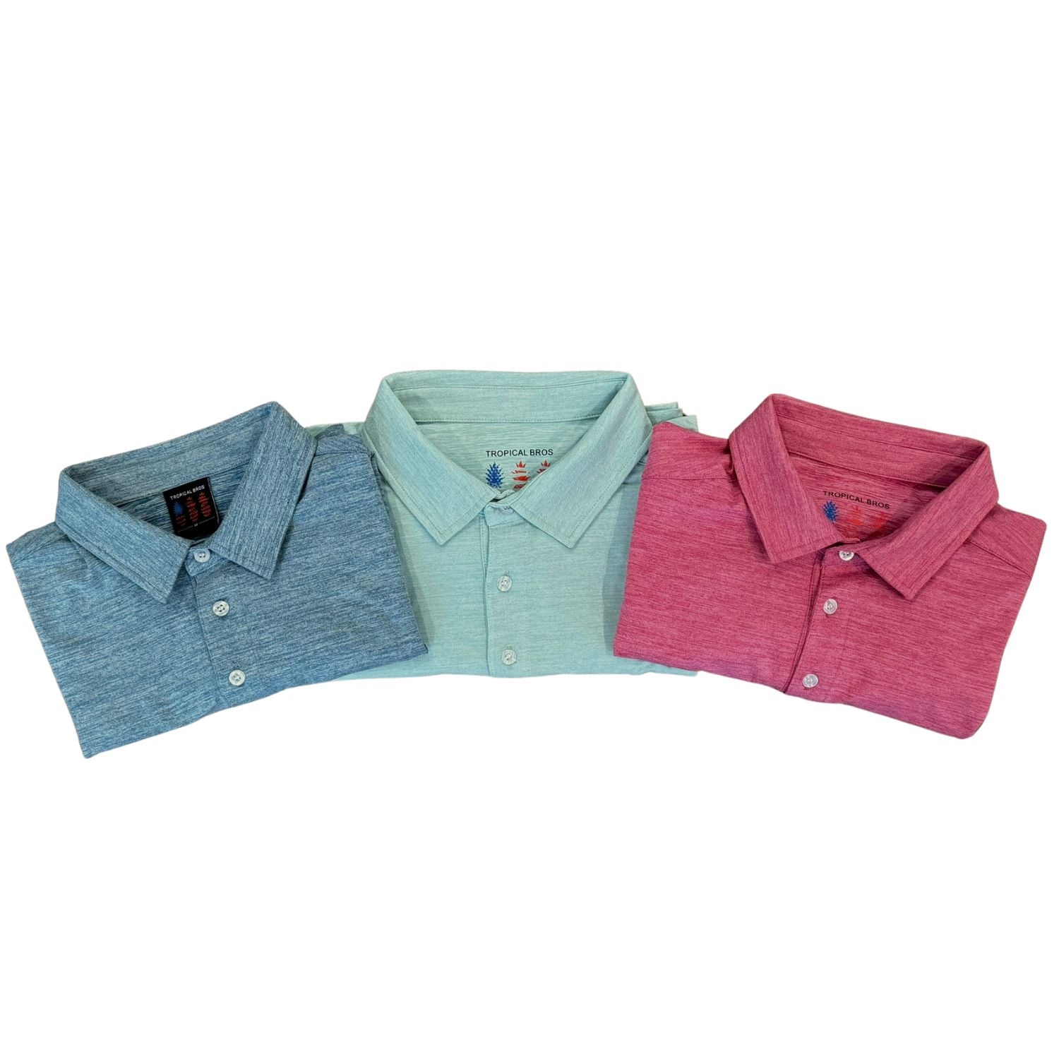 Heathered Polo's